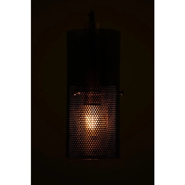 Ceiling Lamp in Brass and Glass attributed to Hans-Agne Jakobsson, 1950s For Sale - Image 4 of 9