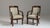 Pair of 19th Century French Chestnut Brown Empire Upholstered Armchairs For Sale - Image 12 of 15