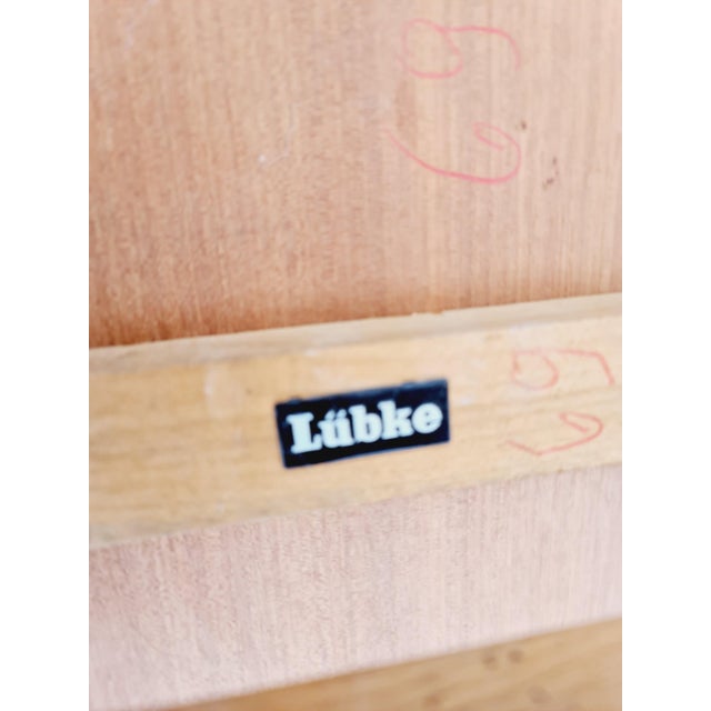German Teak Dining Table from Lübke, 1960s For Sale - Image 15 of 16