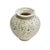 Mid-Century Modern Vintage Italian Black Splatter Glaze Ceramic Vase For Sale - Image 3 of 6