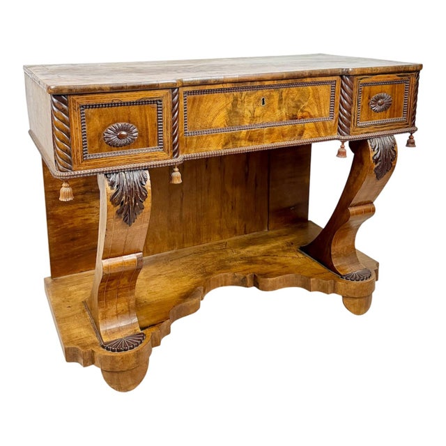 Art Deco Console Table with One Drawer, 1940 For Sale - Image 16 of 16