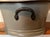 Metal Antique 19th Century French Second Empire Tole Gray Painted Oval Jardiniere Cachepot Planter With Mask Handles For Sale - Image 7 of 18