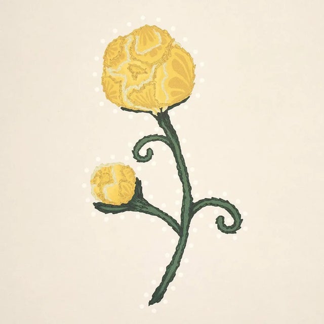 Contemporary Sample - Schumacher x Backdrop Rhinestone Cowboy Wallpaper in Bright Yellow For Sale - Image 3 of 6