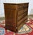 Napoleon III Commode in Mahogany with Oak and White Marble Top, 1800s For Sale - Image 6 of 18
