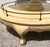 1970s Vintage French Provincial Round Marble Accent Table For Sale - Image 5 of 11