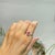 1.03 Ct Pear Ruby & Diamond Cocktail Ring in 925 Sterling Silver, Size 6 - Everyday Luxe For Sale - Image 4 of 14