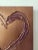 Paint Copper Heart Painting For Sale - Image 7 of 8