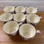Set of 8 Mid-Century Modern Red Wing Pottery "Tampico" Cup – Futura Shape (1950s) For Sale - Image 6 of 6