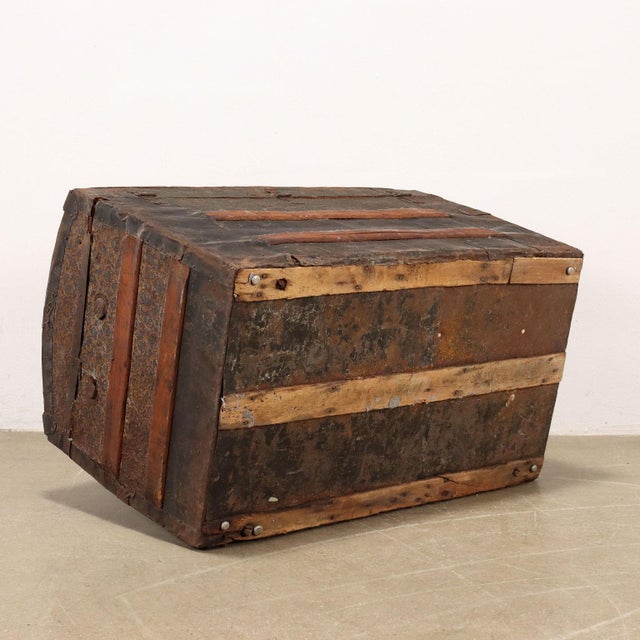 Neo-Renaissance Wood Chest For Sale - Image 4 of 12