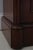 Baker Mahogany Dome Top Open Bookcase For Sale - Image 14 of 16