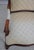 Thomasville Curved Queen Anne Style Chair & Ottoman For Sale In Philadelphia - Image 6 of 18