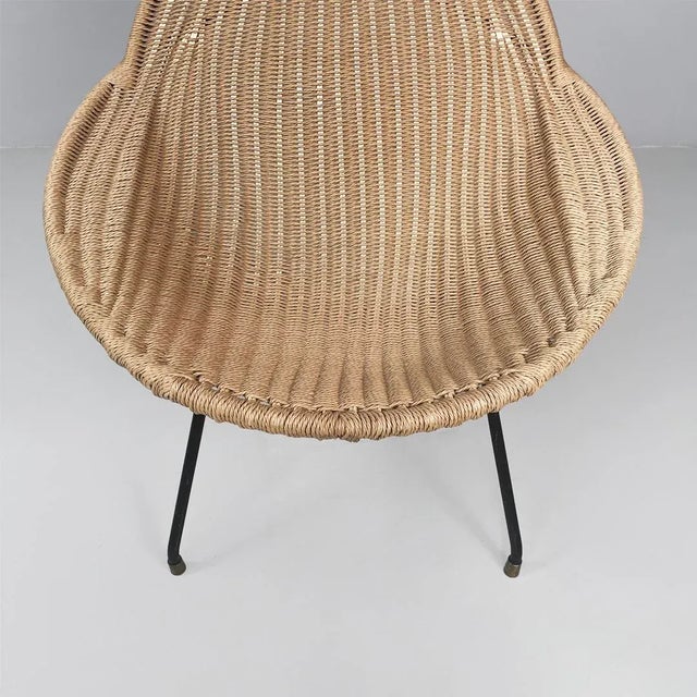 Mid-Century Modern Italian Du 50 Armchair by Gastone Rinaldi for Rima, 1950s For Sale - Image 16 of 18