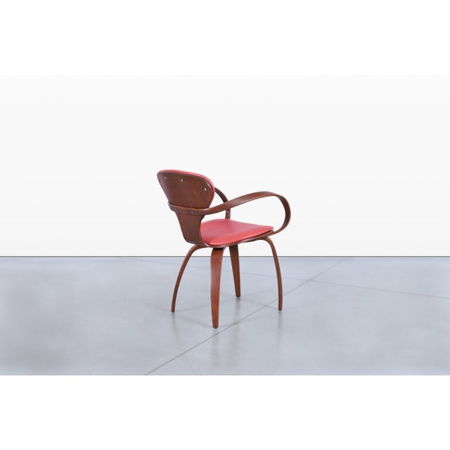 Vintage Sculptural Walnut “Pretzel” Armchairs by Plycraft For Sale - Image 11 of 14