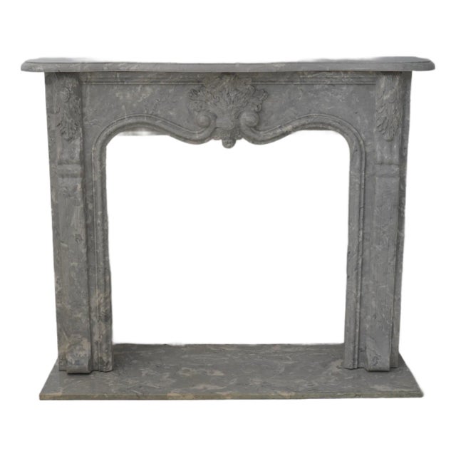Italian Marble Fireplace Surround For Sale