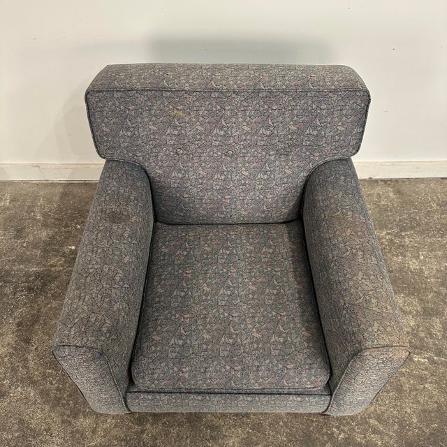 Edward Wormley for Dunbar Lounge Chair For Sale - Image 9 of 12