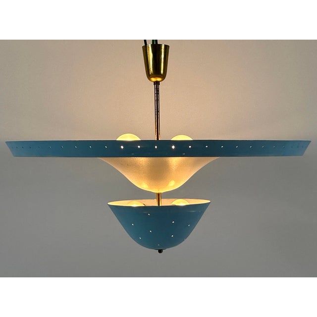 Large Mid-Century Ceiling Lamp or Pendant Light, Germany, 1950s For Sale - Image 13 of 18