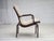 Vintage Scandinavian Chair in Furniture Wool and Dark Beech Wood, 1970s For Sale - Image 9 of 18