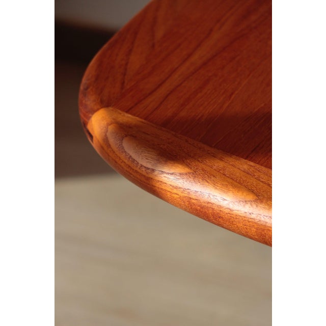 Vintage Danish Teak Dining Table from Dyrlund, 1970s For Sale - Image 10 of 18