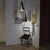 Pendant Lights with Fontana Arte Faceted Crystal Diffuser and Corten-Effect, 1990s, Set of 2 For Sale - Image 13 of 15