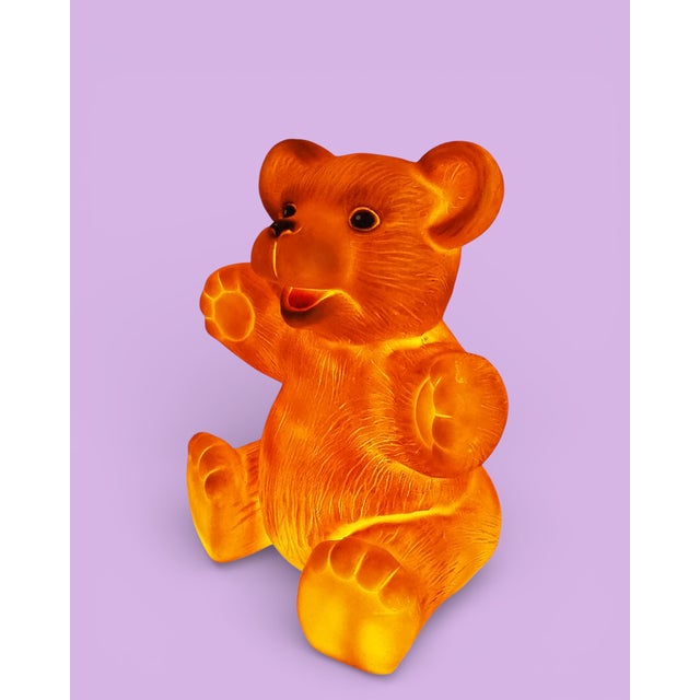 Plastic Vintage Teddy Bear Lamp from Heico, 1980s For Sale - Image 7 of 15