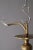 Early 20th Century Candlestick Chandelier in Bronze & Glass For Sale - Image 6 of 8