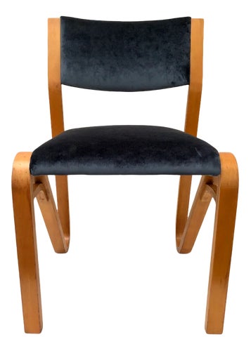 Vintage Stackable Dining Chairs, 1960s, Set of 6