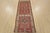 Kazak Runner 2’8” X 9’9” Red Wool Tribal Hand-Knotted Oriental Rug For Sale - Image 12 of 13