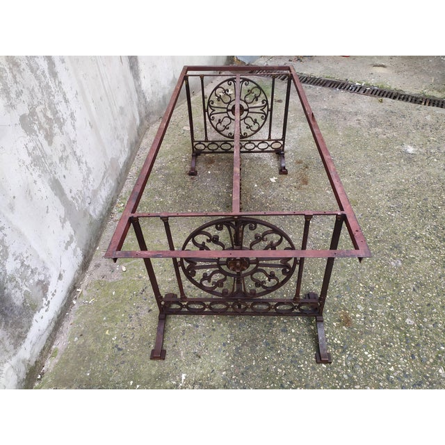 Antique Wrought Iron Table For Sale - Image 13 of 18