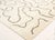 Textile Modern Ribbon Design Black & White, Wool & Silk Rug by Doris Leslie Blau For Sale - Image 7 of 7