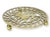 Late 19th century English brass trivet featuring a horse beneath a stylized tree within an openwork circular frame. Raised...