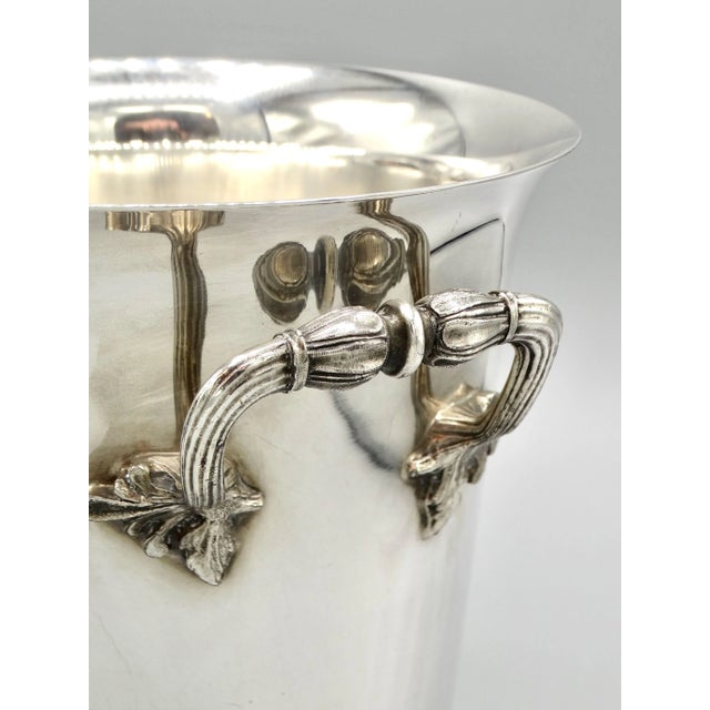Silver Wine Cooler / Ice Bucket For Sale - Image 11 of 13
