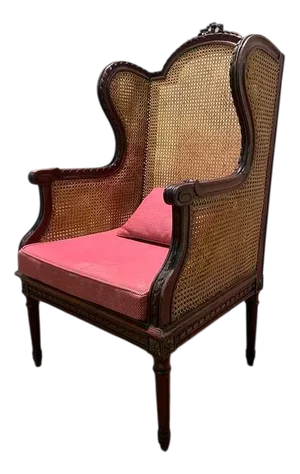 Louis Xvi Style Cane Armchair