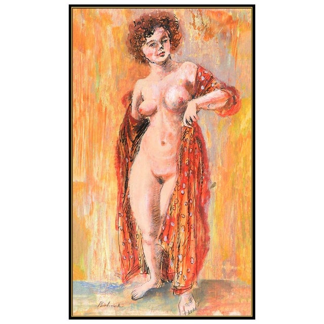 Message us to inquire about custom framing options! (Included for free with every purchase) The artwork here, "Donning Her...