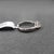 Platinum 1.24 Ct Diamond Ring Set in Platinum Size 5.5 For Sale - Image 8 of 9