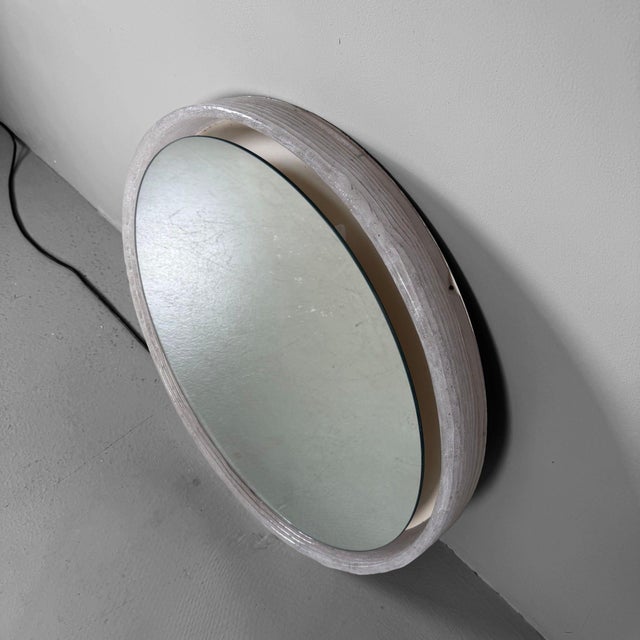 Vintage Illuminated Mirror from Hillebrand Leuchten, Germany, 1970s For Sale - Image 14 of 17