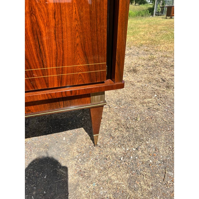 French Art Deco 1930's Macassar Ebony Sideboard For Sale - Image 12 of 12