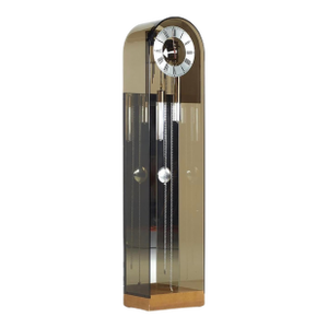 Mid 20th Century George Nelson Lucite Grandfather Clock by Howard Miller Company