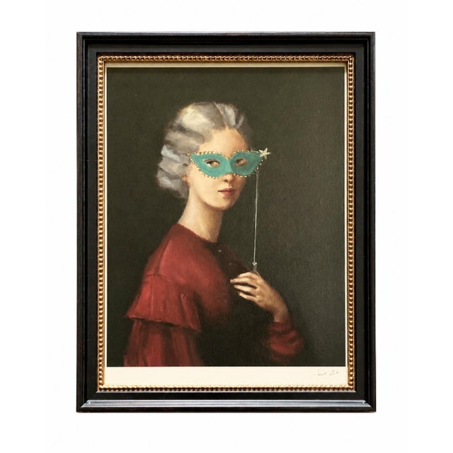 Paper Janet Hill Studio Framed Robber Baroness Secret Sorority Art Print For Sale - Image 7 of 8