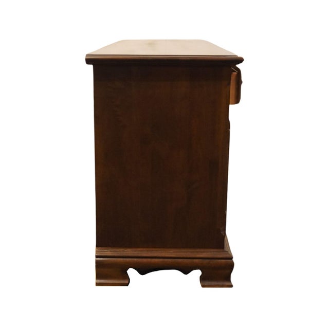Ethan Allen Classic Manor Solid Maple 72" Triple Door Dresser 15-5213 For Sale - Image 11 of 14