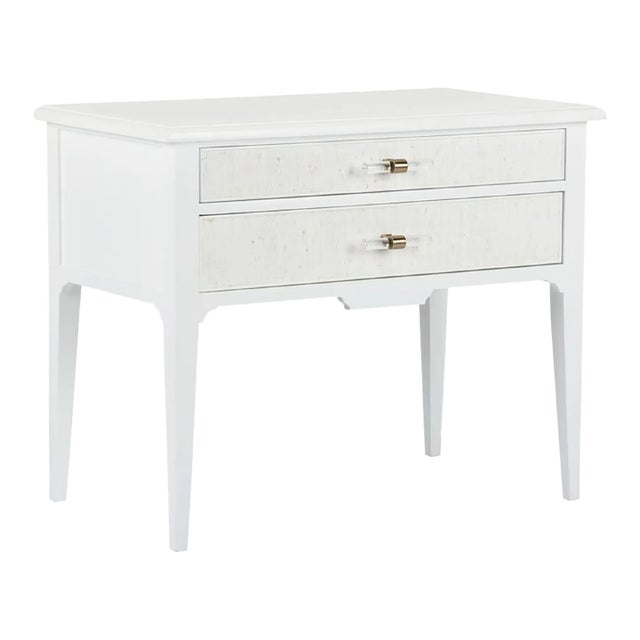 Georgian Lowboy - White For Sale