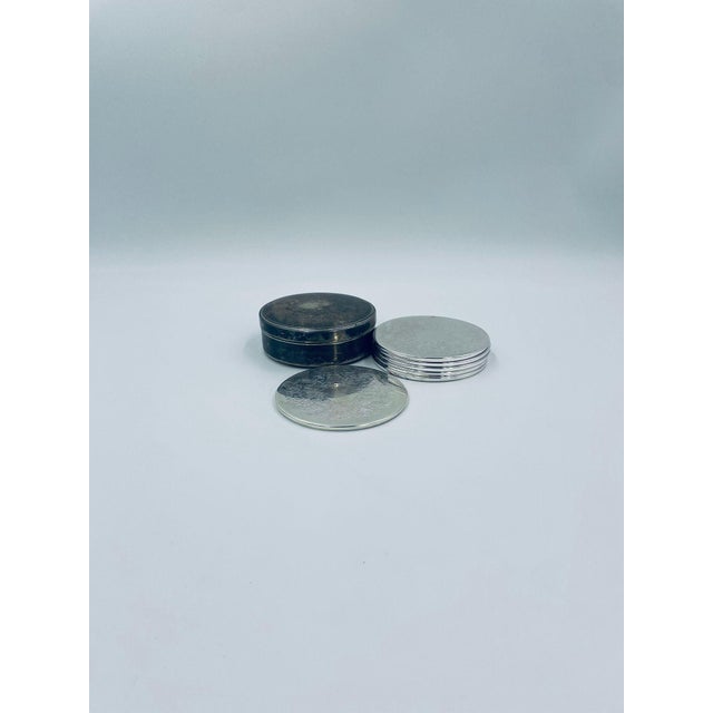 Vintage Coasters, 1975, Set of 6 For Sale - Image 9 of 9