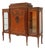 Louis XVI Display Cabinet in Marquetry with Light, France, 1850s For Sale