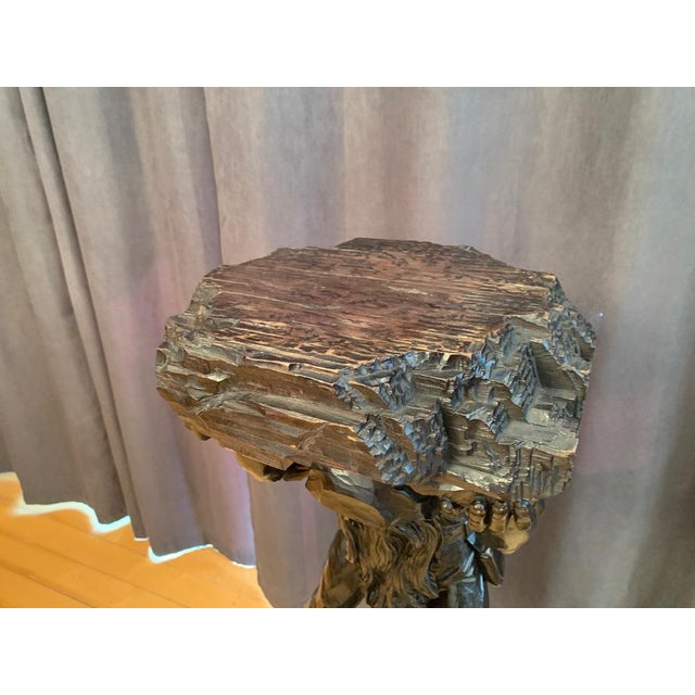 Swiss Artist, Black Forest Gnome or Dwarf, Late 19th Century, Limewood For Sale - Image 18 of 18