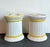 Vintage Spanish Hand Painted Ceramic Low Stools - Set of 2 For Sale In West Palm - Image 6 of 12
