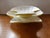 Mid-Century Modern 1976 Mann Ceramic Shell Shaped 2 Tier Chip & Dip Bowl, Made in Japan For Sale - Image 3 of 6