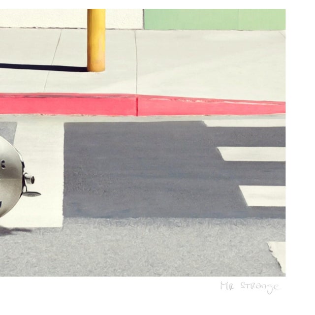 Mr Strange, Incident on Avenue Mick Hartley, 2021, Print on Dibond For Sale - Image 6 of 7