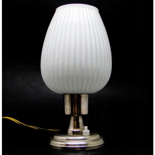 1960s Art Deco Bedside Lamp, Poland, 1960s For Sale - Image 5 of 5