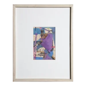 Lavender, Blue and Plaid, Jean Olds Painting