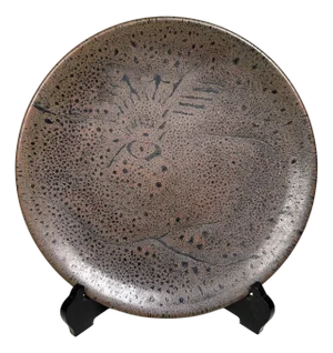 Decorative Ceramic Plate, 1970s