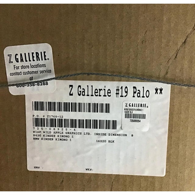 1970s 1970s Vintage Carolyn Kinder Framed Kimono I Print For Sale - Image 5 of 6